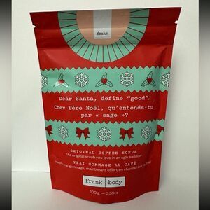 Frank Body Orginal Coffee Scrub.  Brand New!!